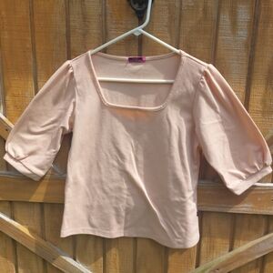 Crissa 3/4 Sleeve Square Neck Top